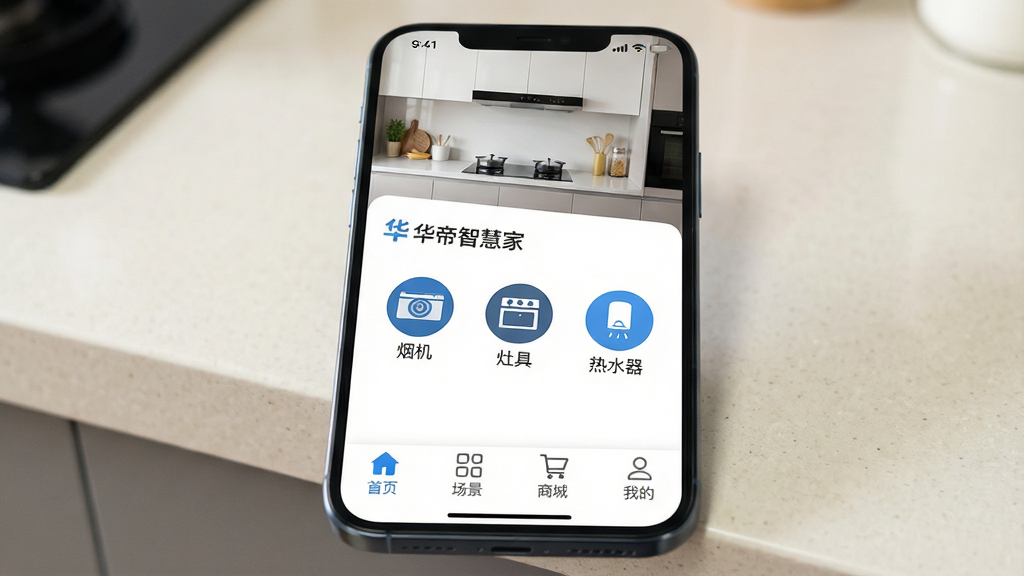 һ�������ֻ���Ļ��д����Ļ����ʾ�������ǻۼҡ�APP�����棬���涥���ǳ�������ͼ���м��С��̻���������ߡ�������ˮ��������Բ��ͼ�꣬�ײ�Ϊ����ҳ�����������������̳ǡ������ҵġ��ĸ�ѡ�������UI�԰�ɫ�����Ϊ������ɫ��׺������ִ���࣬���ʸɾ��޶���Ԫ�أ�������ͼ���ֻ���ԵԲ�󣬱���Ϊǳɫ����̨�棬�Ӿ����㼯������Ļ�����ϡ�