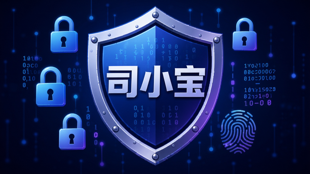 图片描述:一个盾牌图标中央有