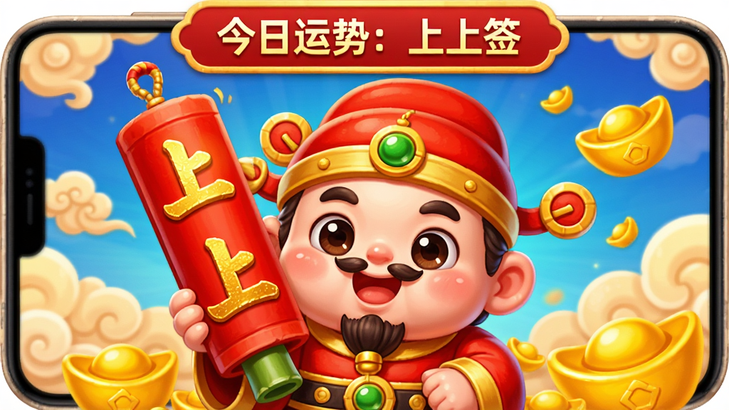 ���������APP��ÿ�ճ�ǩ���ܣ�һ��Q�����˫�־���һ֧��ɫ��ǩ����ǩ��д�š�����ǩ��������ɫ���֣����������ƺ�Ԫ��ͼ������Ļ�Ϸ���ʾ���������ƣ�����ǩ����������ͨϲ�죬ɫ�����ޣ�ϸ��Բ��ɰ������ʸɾ����޶���Ԫ�ء�