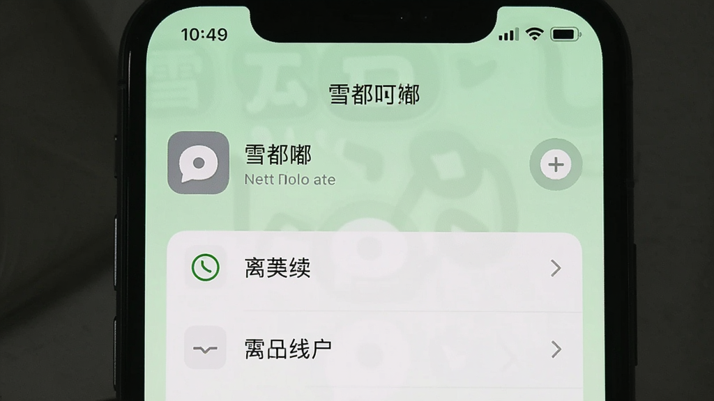 һ���ֻ��������绷����������ʾ�����б��Ľ�ͼ��������ʾ��ѩ��ཡ����ƣ�ͼ��Ϊ��ɫ״̬���ɵ��������Ϊǳ��ɫ������࣬ͻ�����߿������⣬���ʸɾ�