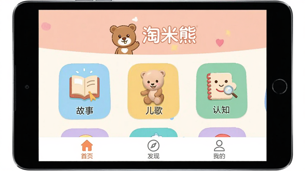 һ��ƽ����ֻ���Ļ��չʾ������Ӧ�õ������棬����ɫ����ͣ������пɰ��Ŀ�ͨС��ͼ��͡������ܡ��������м��Ƕ������ͼ���硰���¡��������衱������֪�����ײ��С���ҳ���������֡������ҵġ�ѡ����������ƽ�������ʸɾ��޶���Ԫ�ء�