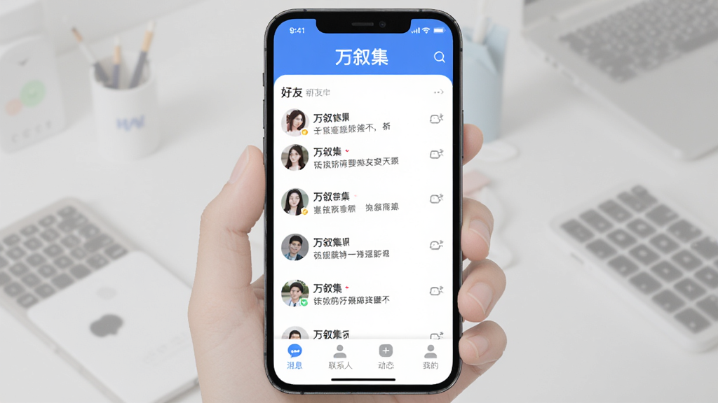 ͼƬչʾ����App���ֻ��ϵ������棬��������ˬ��������Ϊ��ɫ���������С����𼯡��������в�չʾ���������б����ײ�����Ϣ����ϵ�ˡ���̬���ҵ��ĸ�ѡ�����ִ���ƽ��ϸ��Բ�󣬻��ʸɾ��޶���Ԫ��