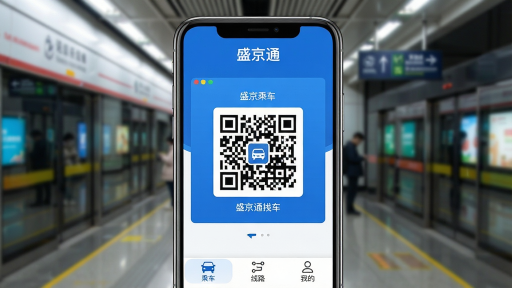 һ�������ֻ���Ļչʾʢ��ͨApp�����棬�����黯����������վ̨����Ļ������ɫ�����Ķ�ά��˳����棬������ʾ��ʢ��ͨ�������֣��ײ��С��˳�������·�����ҵġ�����ѡ����������ִ���࣬���ʸ��壬�޶���Ԫ��