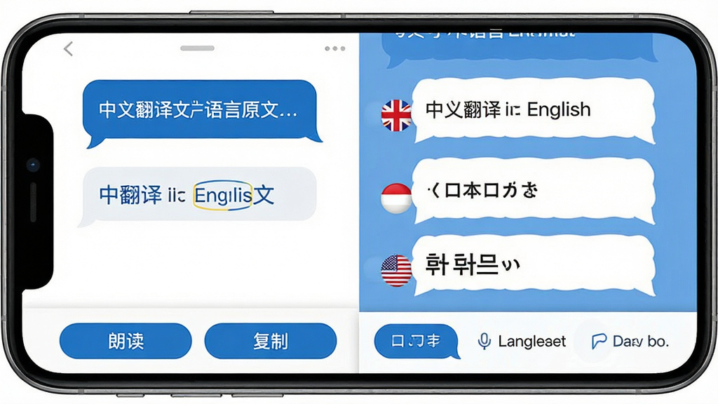 ���壺�����Ӧ�õĶ����Է�����棬չʾ���ķ����Ӣ�ġ����ġ����ĵ�ʵ�������֣���Ļ�����ʾ����ԭ�ģ��Ҳ���ʾ����������ģ��ײ�������ѡ�������Ű棺�ֻ�����չʾ���������ԶԻ�������ʽ���С���񣺼������磬������ɫ������������ϸ�ڣ�ÿ�����������й���Сͼ�꣬����ײ��С��ʶ����͡����ơ���ť�����ʣ����壬�ɾ��޶���Ԫ�ء�