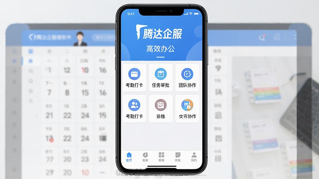һ��չʾ�ڴ������������ȫò�Ľ����ͼ���������ֻ���ƽ���ϵ�App�����棬�����������Ϸ���ʾ���ڴ������Logo�͡���Ч�칫���������м��ǿ��ڴ򿨡������������Ŷ�Э������Ҫ����ͼ�꣬�·�Ϊ�ײ����������������ִ���ƽ��������Ϊ��ɫ�������ʸɾ����޶���Ԫ�ء�