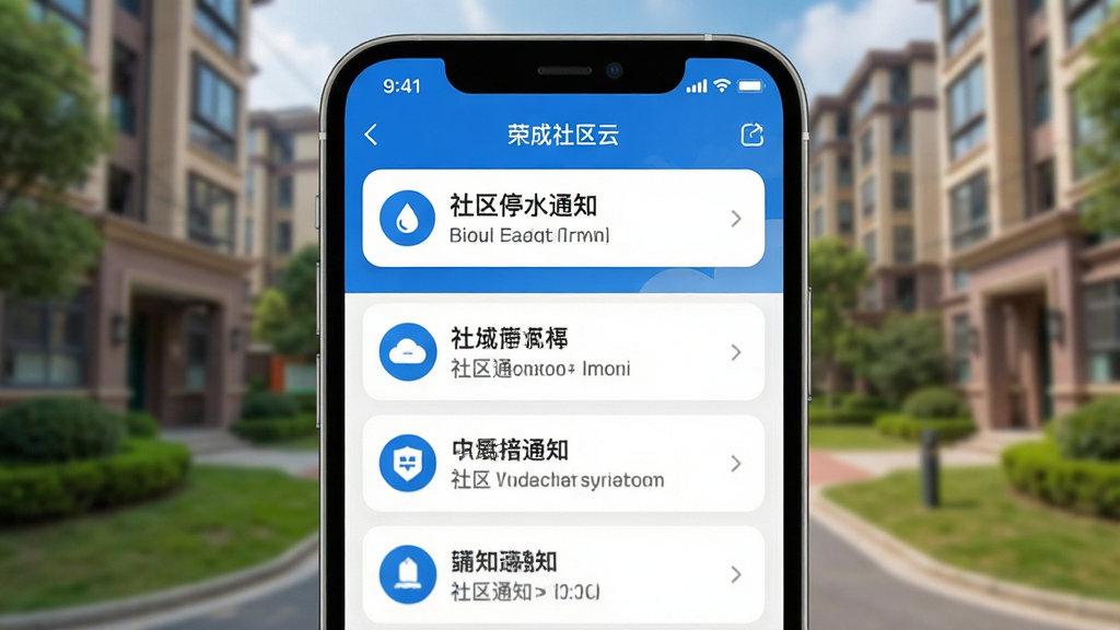 ͼƬչʾ���ٳ������ơ���֪ͨ���ͽ��棬�ֻ�������ʾһ�����С�����ͣˮ֪ͨ����������ͺ�����·��б�չʾ������֪ͨͼ�꣬����Ϊģ����С��ʵ�����������ִ���������ɫ�����ʸɾ���ͻ����Ϣ����ļ�ʱ�ԡ�