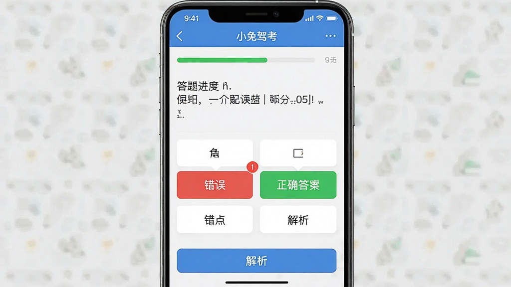 һ���ֻ���ͼ��չʾ��С�üݿ���APP�ڵ�����ҳ�棬ҳ�涥����ʾ������ȣ��м�����Ŀ���֣��·����ĸ�ѡ�ť������һ��ѡ���ɫѡ�в����Ϊ�����Ա�����ɫ��ʾ��ȷ�𰸣�����ײ��С���������ť������������������ֿɶ���ǿ�������רҵ�����ʸɾ��޶���Ԫ��
