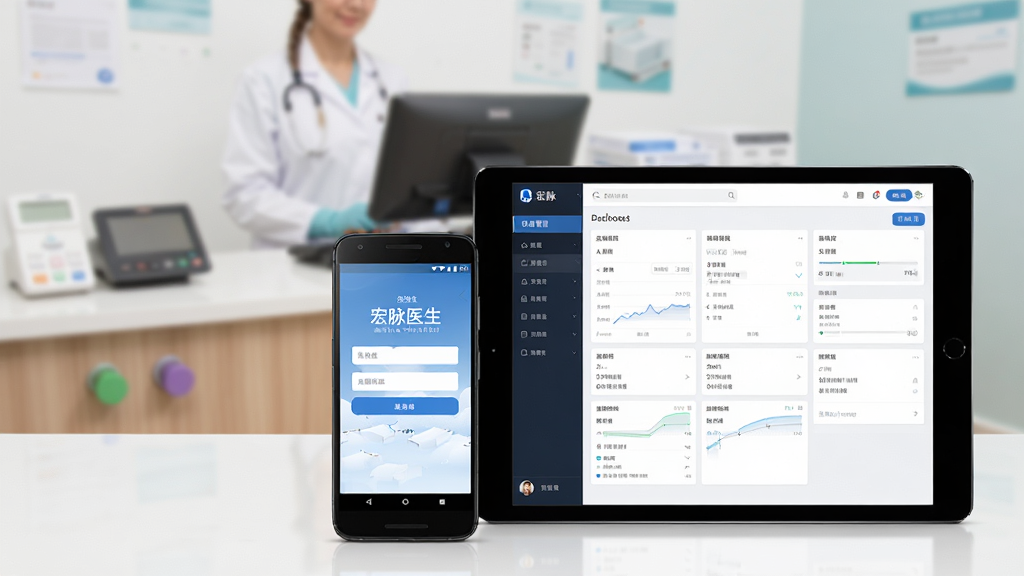 һ��չʾ����ҽ��APP�ڲ�ͬ�豸�����еĳ���ͼ��ǰ����һ̨��װ����ҽ��APP�İ�׿�ֻ�����Ļ��ʾ��¼���棬�Ա���һ̨ƽ�����ͬ����ʾ���ݹ�����̨��������ģ������������̨����������Ϊ����ƽ���ӽǣ�ͻ�����豸Эͬ������������дʵ���������������ʸɾ��޶���Ԫ�ء�