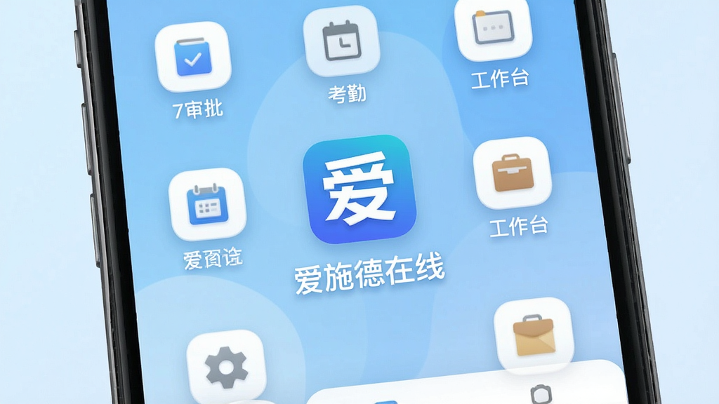 һ��չʾ����ʩ�����ߡ��ֻ�APP������ĸ���ͼƬ�����������ִ�������Ļ������ʾ����ʩ�����ߡ�Ӧ��ͼ������ƣ���Χ�����Ű칫��ص�ͼ�������������ڡ�����̨�ȣ�����Ϊǳ��ɫ���䣬���廭�ʸɾ��޶���Ԫ�ء�