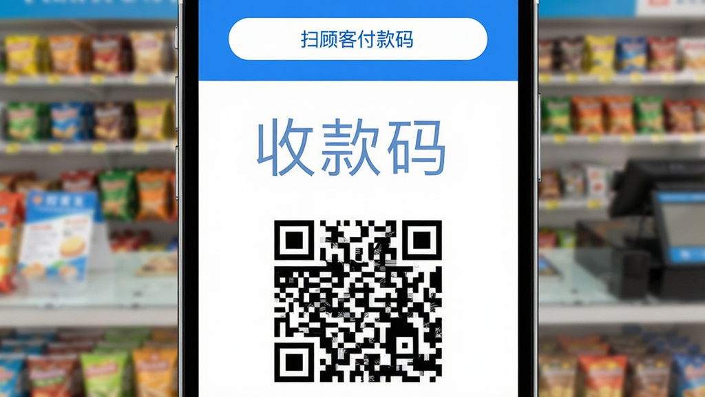 �пͱ�app���տ������д���ֻ���Ļ��ʾ���ġ��տ��롱�����֣��·��Ƕ�ά�룬������ʾ��ɨ�˿͸����롱��ť��������ģ����С������̨����������������ɫ�������ʸɾ��޶���Ԫ��
