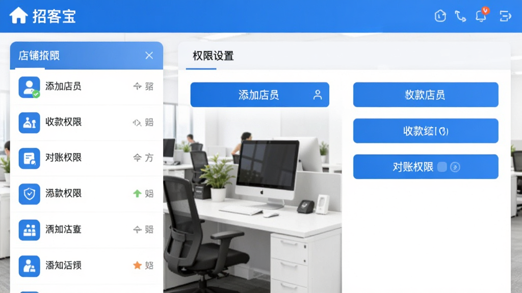 �пͱ�app�Ķ���̹������棬����ǵ����б����Ҳ��ǵ�ԱȨ�����ã��С����ӵ�Ա�������տ�Ȩ�ޡ���������Ȩ�ޡ���ѡ������ǰ칫�ҳ��������沼�ֺ�����������ɫ�����ʸɾ��޶���Ԫ��