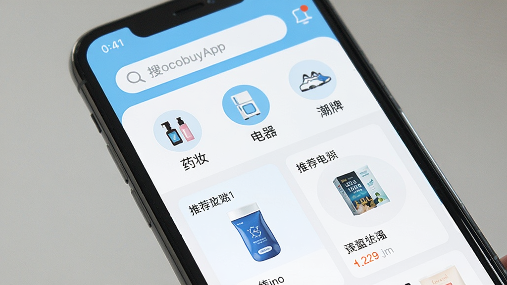 һ�������ֻ���Ļ����д����Ļ��ʾDocobuyAPP�������棬���������ִ����԰�ɫ��ǳ��ɫΪ��ɫ�������������������м��Ƿ���ͼ�꣬��