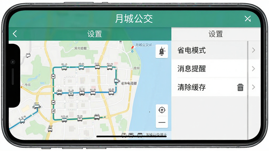 ���壺�ֻ�������ʾ���³ǹ�������·����ҳ���Ա������ò˵������֣����Ϊ��ͼ���Ҳ�Ϊ����ѡ���б����Ű棺�˵����С�ʡ��ģʽ��������Ϣ���ѡ�����������桱�ȡ���񣺱�ƽ���������档ϸ�ڣ���Ļ�Ϸ���ʾ���³ǹ��������������ʣ����壬����޶���Ԫ�ء�