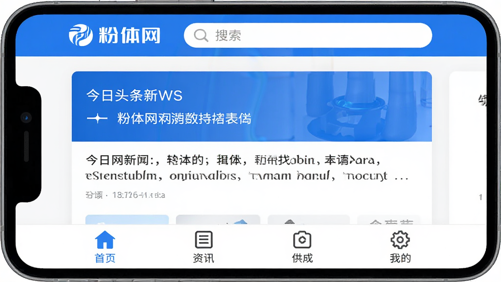 ������app�������ͼ��������ʾ������logo�����������м��ǽ���ͷ�����ſ�Ƭ���ײ�����ҳ����Ѷ�������ҵ��ĸ�ѡ�������������ɫ����ƽ����ƣ�����ɾ����࣬û�й�浯��������ִ��������������޶���Ԫ�ء�