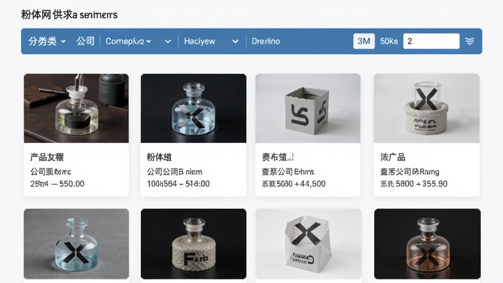 ������������Ϣҳ�棬�б�չʾ�����Ʒ��Ƭ������ͼƬ����Ʒ���ơ���˾������ϵ�绰������ɸѡ���ڶ��������沼����������ϢһĿ��Ȼ����������Լ�����ʸɾ����޶���Ԫ�ء�