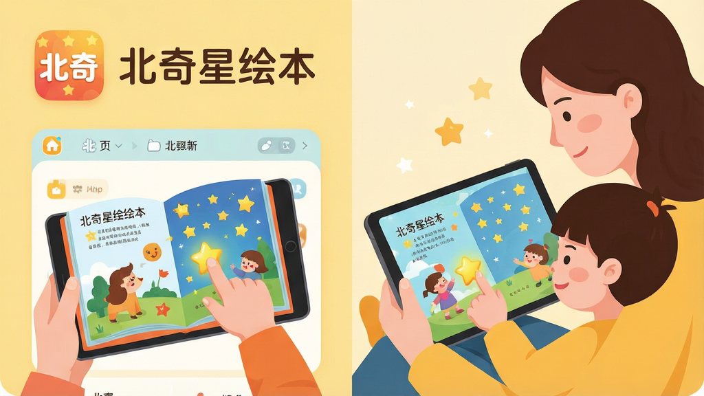 ���壺�����ǻ汾APP���棬һλ�ҳ��ͺ�����ƽ���Ϲ����汾��������ܰ�����֣������ʾAPP�����棬�Ҳ�Ϊ���ӹ����������Ű棺���¹�ͼ���Ϸ���APPͼ������ơ������ǻ汾�����·��ǹ������档��񣺱�ƽ�廭�磬ɫ�����ů�ƣ��ɾ�������ϸ�ڣ��汾ҳ��ɫ�ʷḻ��������ָ�㴥��Ļ�ϵ�������Ч�����ʣ����壬�ɾ����޶���Ԫ�ء�