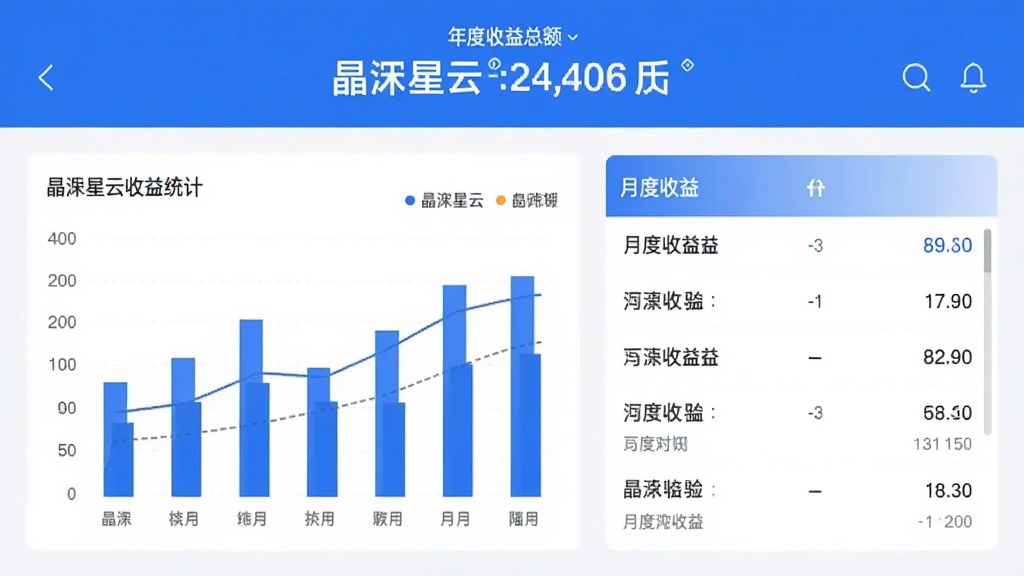 ��������App����ͳ��ҳ�棬��ʾ��״ͼ���¶������б�����������������ܶ����֣�����������ɫ���������ͼ�����������������룬���ʸɾ��޶���Ԫ��