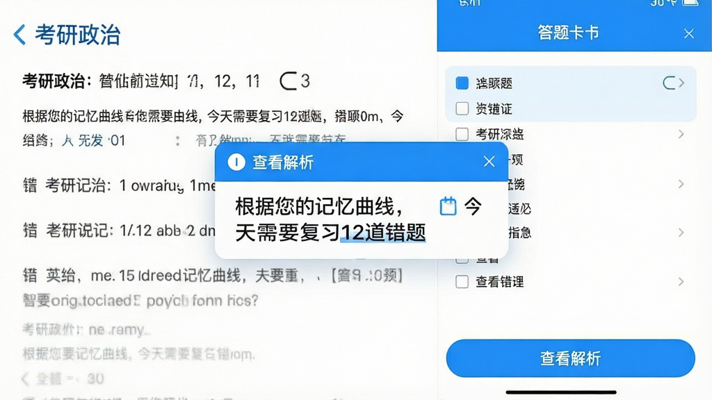 һ�ſ�������app��ˢ������ͼ�������ʾ��Ŀ���Ҳ��Ǵ��⿨��ѡ��ײ��С��鿴��������ť�������е���һ��������ʾ��д�š��������ļ������ߣ�������Ҫ��ϰ12�����⡱�������ˬ��������ɫ�������ʸɾ�