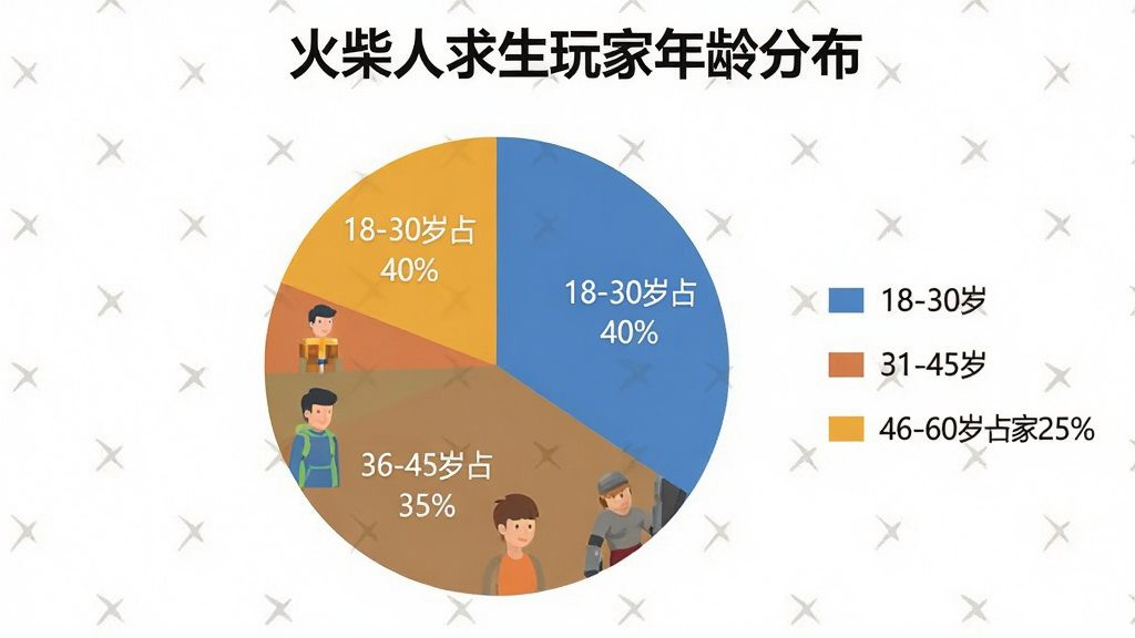 ���壺�������ֲ���״ͼ����ʾ18-30��ռ40%��31-45��ռ35%��46-60��ռ25%�����֣���״ͼ���У��Ҳ���ͼ��˵�����Ű棺����ͳ��ͼ������ɫ���֡���񣺱�ƽ����ơ�ϸ�ڣ��ٷֱȱ�ע����������Ϊ������������������ֲ��������ʣ������ɾ���