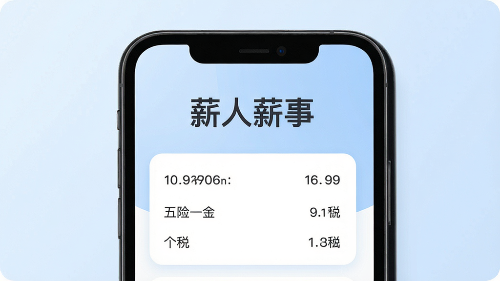 ͼƬչʾн��н��App�����棬����Ϊһ���ֻ���Ļ��д����Ļ��������ʾ��н��н�¡��ĸ�����ΪApp���ƣ��·��Ǽ��Ĺ��ʸ�����Ƭ������Ӧ�����ʡ�����һ�𡢸�˰����Ŀ������Ϊ����ɫ���䣬���岼�־��У��Ű�ɾ�����ƽ����Ʒ��ϸ��Բ�󣬻����������ɾ��޶���Ԫ��
