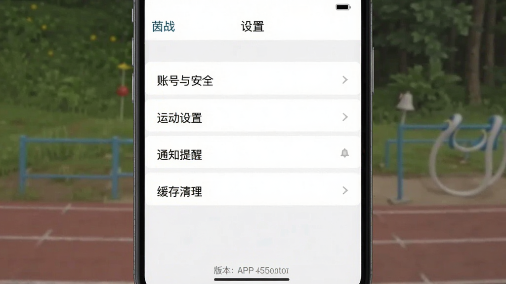 һ��չʾ����ս��APP�ġ����á�ҳ���ͼ���������˺��밲ȫ�������˶����á�����֪ͨ���ѡ�����������������ѡ�ҳ��ײ��а汾�ţ�����UI��࣬��ɫ���������ʸɾ�