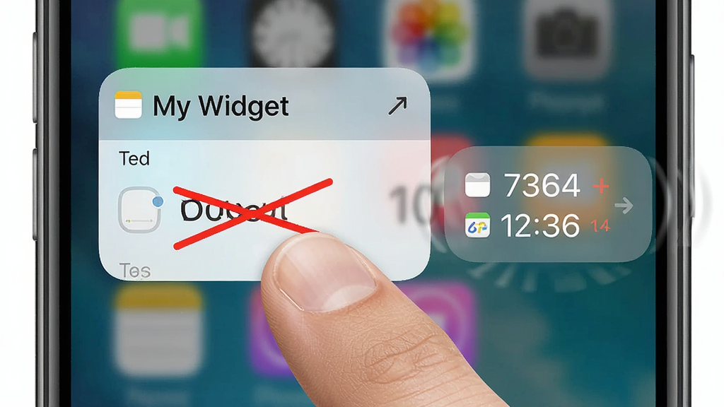 һ�Ŷ�̬Ч��ʾ��ͼ���ֻ���������һ����My Widget���Ĵ����嵥�������ָ�����һ����Ŀ����Ŀ˲�����һ��ɾ���ߣ�ͬʱ�Աߵ����ں�ʱ��������������£����廭���������������дʵ�����ʸɾ��޶���Ԫ�ء�