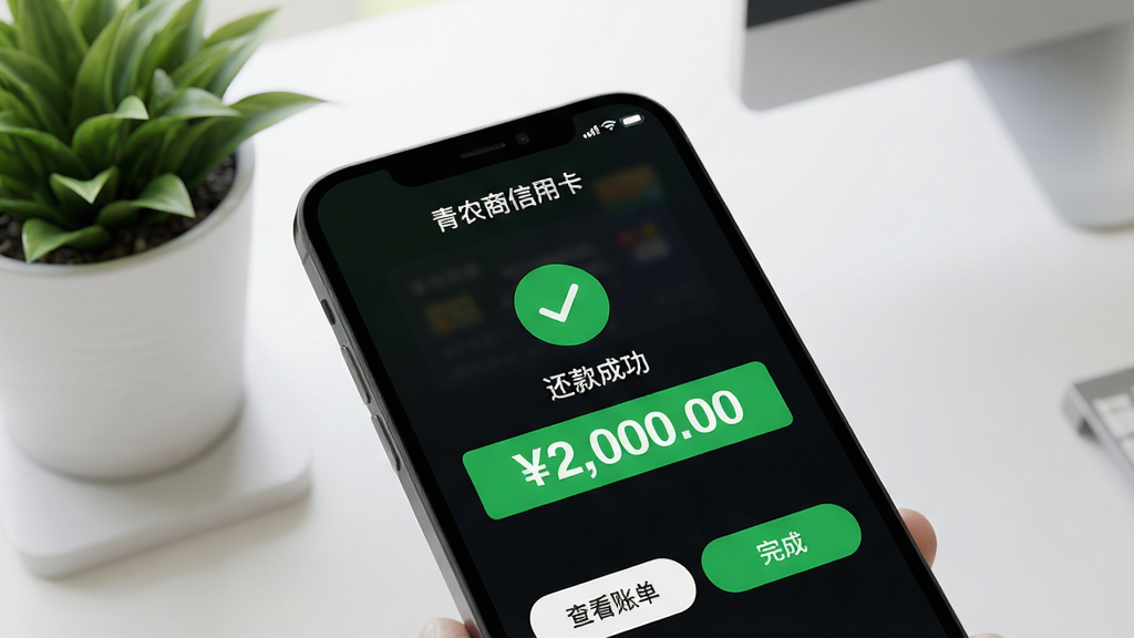 �ֻ�App������д����Ļ��ʾ����ũ�����ÿ����Ļ���ɹ�ҳ�棬��ɫ�Թ�ͼ���·�д�š�����ɹ���������2,000.00��������ʾ���ײ��С��鿴�˵����͡���ɡ���ť������Ϊ��������棬�ֻ�����һ����ֲ���������������дʵ������ϸ�壬�޶���Ԫ�ء�