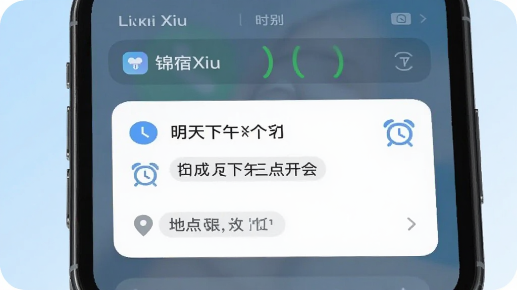 չʾ����Xiu�����ճ̹������ܣ��ֻ�������ʾ��������ʶ�������Զ����ɡ������������㿪�ᡱ���ճ̿�Ƭ����������ͼ��͵ص��ǩ������Ϊ����ǳ��ɫ���䣬�����ˬ�����沼�����������ֱ�ǩ��ȷ�����ʸɾ���ͻ��������Xiu��Ʒ��