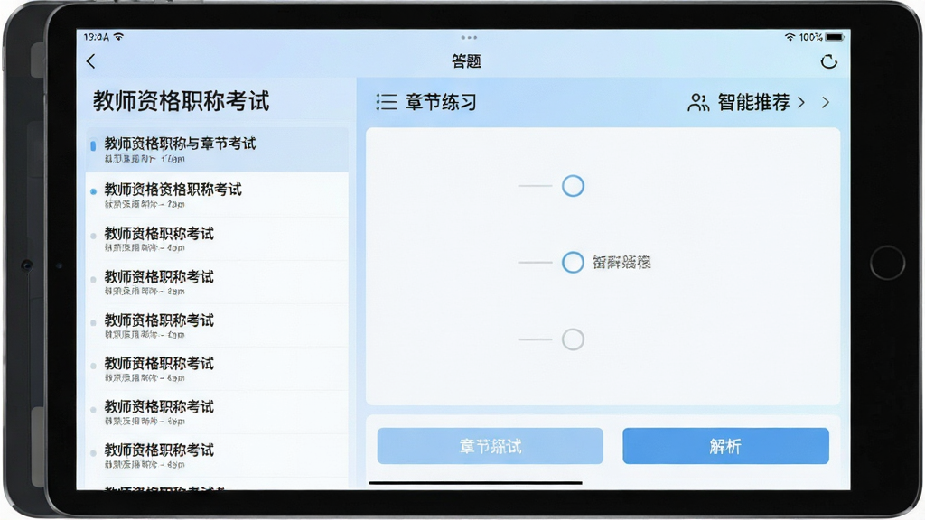 一张平板电脑的界面截图,显示