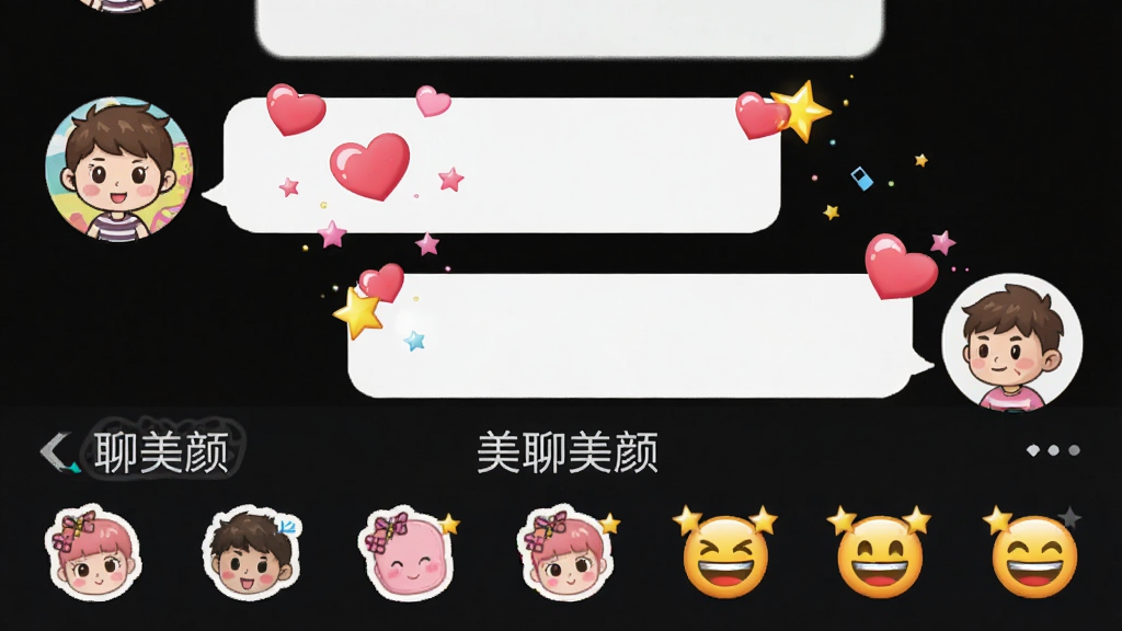 һ���ֻ���������ͼ����������������ͨ����ͷ�񣬶Ի������ϴ��а��ĺ����ǵĶ�̬��Ч����Ļ�·��С��������ա�����Чѡ����������������ֽ��ħ������ͼ�꣬��������ÿɰ���ɫ�����ޣ������������Ű����򣬻��ʸɾ����޶���Ԫ�ء�