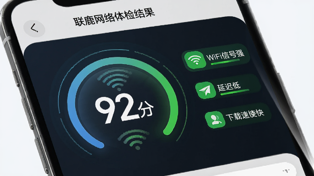 �ֻ���Ļ��ʾ��¹���������ҳ�棬����Ϊһ�����ġ�92�֡�Բ���Ǳ��̣��Ա��г�WiFi�ź�ǿ���ӳٵ͡������ٶȿ����ɫָ�꣬������࣬�Ű����������Ƽ��У�ϸ�����źŲ��ƣ����ʸɾ��޶���Ԫ�ء�