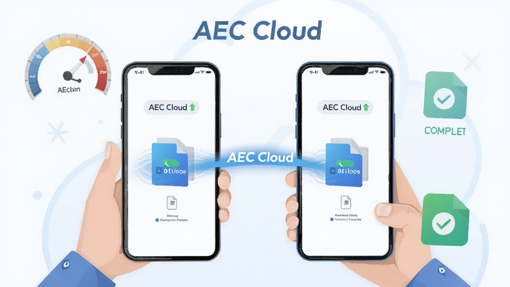 �����ֻ�֮��ͨ��AEC Cloud���ٴ���һ�����ļ�����Ļ����ʾ���ٴ���Ķ���Ч������Χ���ٶ��Ǳ��̺��ļ����ͼ�꣬�����ɾ��������ִ���ƽ���廭���ͻ����AEC Cloud��Ʒ�����ƣ������������޶���Ԫ�ء�