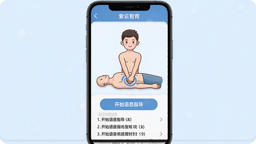 һ��չʾ�������Ǿȡ�App������ѯ�����ͼƬ��������ģ���ķθ���ָ��ҳ�棬�����п�ͨ����ʾ��ͼ�Ͱ�ѹλ�ñ�ǣ��·��С���ʼ����ָ������ť�����������ֲ��裬��������ɫ���Ű��࣬�������ʵ�ã�ϸ��רҵ�����ʸɾ��޶���Ԫ�ء�