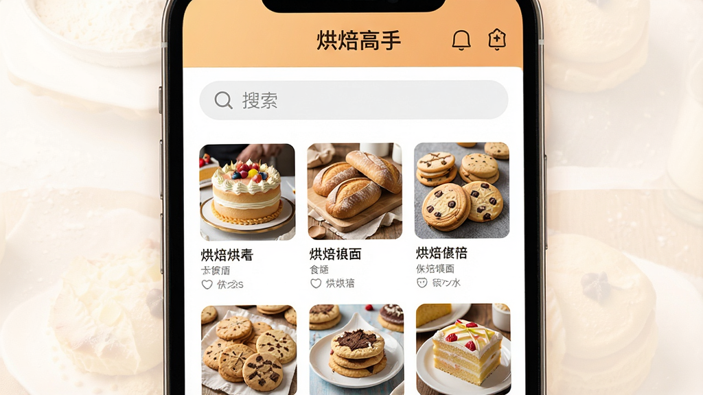 һ��չʾ���決���֡�App���Ľ���ĸ�������ͼ���������ֻ���Ļ��д����Ļ����ʾ�ŷ��������ĺ決ʳ���б����е��⡢��������ɵ�����ͼ���������������͡��決���֡����������岼�ּ����ˬ�������ܰ������ϸ�ڷḻ�����ʸɾ��޶���Ԫ�ء�