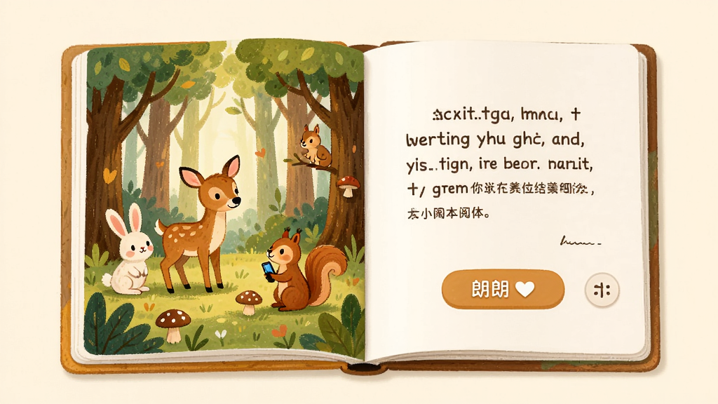 С¹�����汾�Ķ�����չʾ������������һ�������ĵ��ӻ汾�����ҳ����ɭ�ֳ�����ͼ���ұ�ҳ�������ֺ��ʶ���ť�������ǻ汾���ݣ��������ҷ������Ű������������ů�ֻ�磬ϸ���ϲ�ͼ����С���ӡ�����ȶ�����������ɶ������ʸɾ��޶���Ԫ�ء�