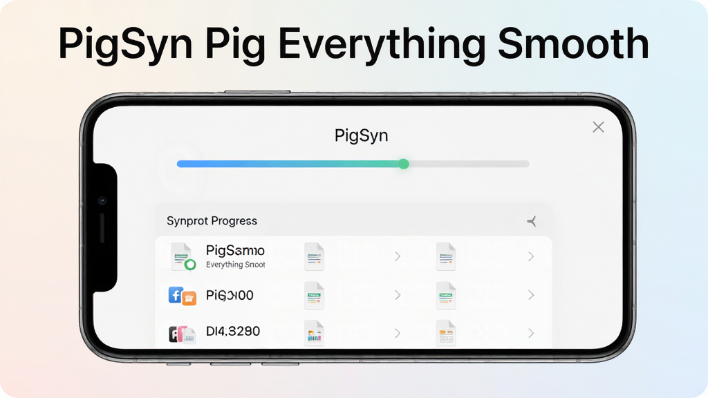 һ��չʾ PigSyn Pig Everything Smooth �����������ͼƬ�������������ֻ���Ļ����Ļ����ʾ�ż���ͬ��������������ɵ��ļ��б���������ǳɫ���䣬���ɾ���ˬ�������������޶���Ԫ�أ���Ļ�Ϸ������֡�PigSyn Pig Everything Smooth����
