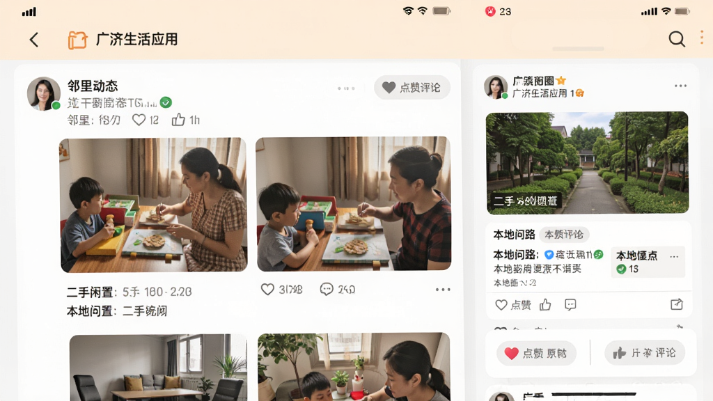 �������Ӧ���ڵ�����Ȧ���棬չʾ�û�������������̬ͼ�ģ��ж������úͱ�����·���ӣ��������۰�ť�����ɼ�������Ϊůɫ���������Ű����ʣ����ʸɾ�