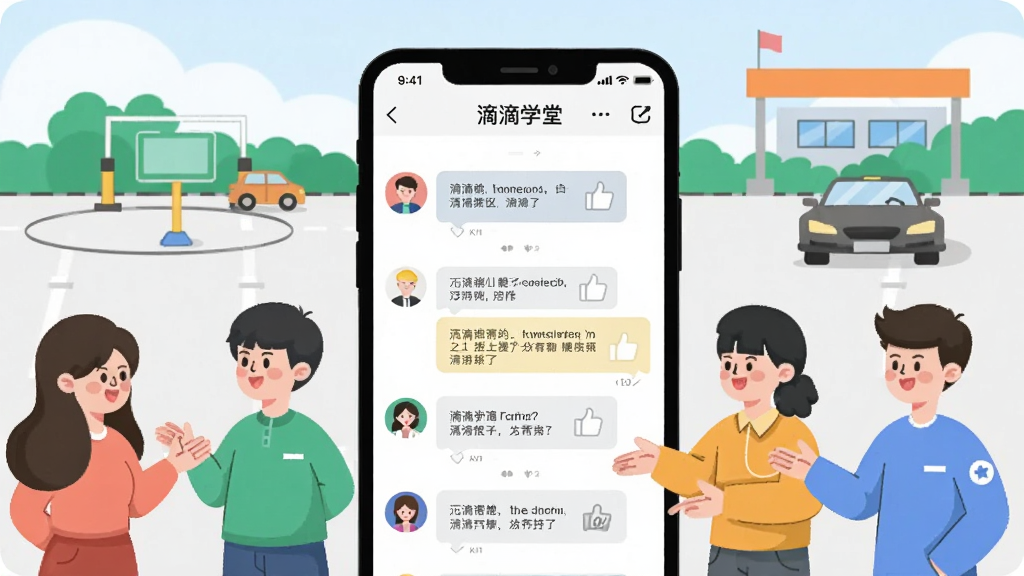 һ���罻���������Ĳ廭����������һ���ֻ�����Ļ��ʾ���ε�ѧ�á������������������û�ͷ��ͶԻ����ݣ������������ֺ͵���ͼ�꣬�ֻ��Ա��м�����ͨ�����������ڽ����������Ǽ�Уѵ������ʻ������Ϊ��ƽ���廭��ɫ�����죬���ʸɾ����޶���Ԫ��
