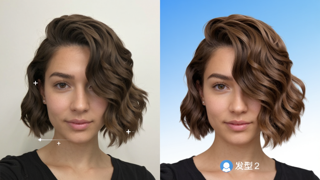 һ��չʾ�����͡�App����ʶ���뷢�����Ϲ��ܵ�ʾ��ͼ�����������һ�����������գ��Ҳ���ͬһ����Ƭ���������͡�App�������Ч����ͷ������һ��ʱ�еĲ��˾������������沿������Ȼ���ϣ������Ǽ������׽��䣬�����������ִ������ʸɾ����޶���Ԫ��