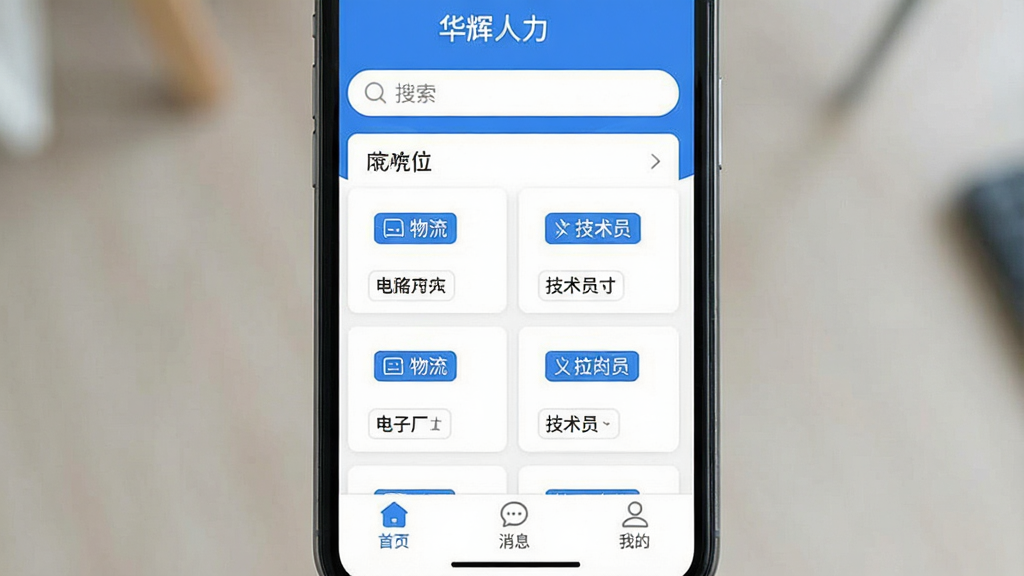 һ���ֻ���Ļչʾ������������App�����棬���涥�������������м��Ƿ��������ĸ�λ��Ƭ�б����������ӳ�������������Ա�ȱ�ǩ���ײ��С���ҳ������Ϣ�����ҵġ�����ѡ���������ɾ���������ɫ��Ϊ��ɫ�Ͱ�ɫ�����ּ�࣬�������������ʸɾ��޶���Ԫ��