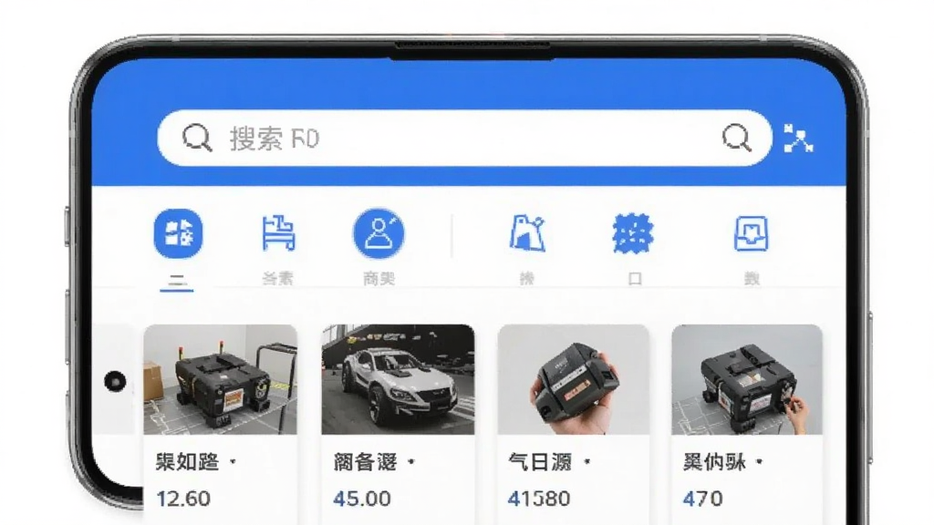 ��Դͷ�̼Ұ�APP������չʾ���ֻ���Ļ����ʾ������ƷԴͷ�����б��������������������������м��Ƿ���ͼ��ͳ��ҿ�Ƭ��������ִ���������ɫ�����ʸɾ��޶���Ԫ��