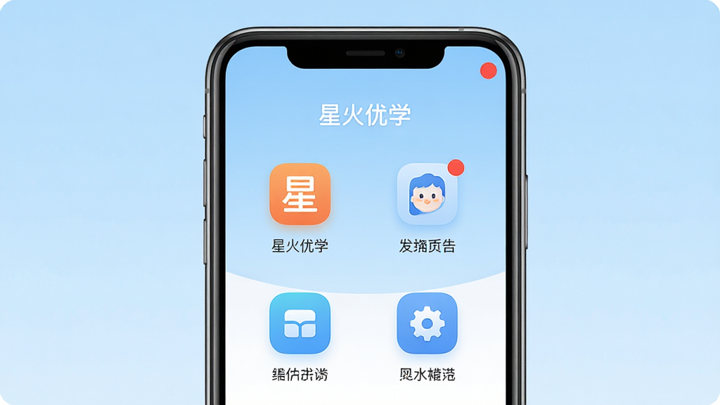 һ��չʾ�ǻ���ѧApp�����޹��������ϸͼƬ��������һ���ֻ�����Ļ��ʾ���ǻ���ѧ�Ĺ�����ҳ�棬ҳ�沼�ּ�ֻ࣬�м��������Ĺ���ͼ������ֱ�ǩ�������Ǹɾ���ǳ��ɫ���䣬û�й�浯���ͺ����ʾ���Ű���þ��жԳ���ƣ����Ϊ�ִ���ƽ����ϸ�ڰ���Բ���ͼ������������֣�����Ϊ�����壬�ɾ��޶���Ԫ��