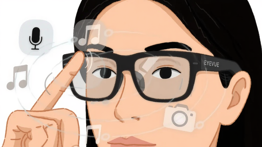 һ��չʾEYEVUE�����������ٿع��ܵ�ͼƬ��������һ���˴��������۾�����ָ�ھ��Ȳ�����˫����������Χ���ֳ���˷硢����������Ȱ�͸��ͼ�꣬����������ͷ��Ϊ���ģ����Ϊ��Լ�廭�磬ϸ�������ƶ������������ʸɾ��޶���Ԫ��