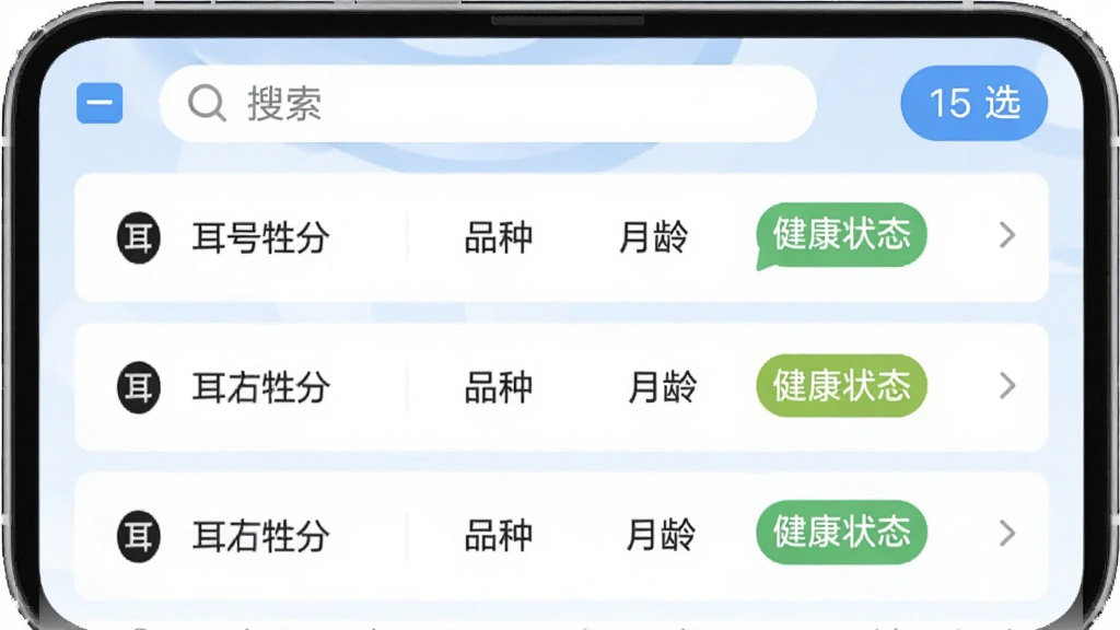 һ��ͨApp���������������ͼ���������ֻ���Ļ��ʾ�����б���ÿһ����¼�������š�Ʒ�֡�����ͽ���״̬��ǩ����Ļ�Ϸ����������ɸѡ��ť�������Ǽ��İ�ɫ��ǳ��ɫ��ͼ������������Ϊ���ģ�������ɾ��ִ�����������������Ԫ��