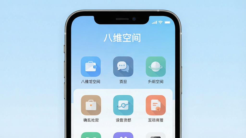 һ��չʾ��ά�ռ�App��������ֻ���ͼ���ͼƬ�������������ֻ���Ļ����Ļ����ʾ��ά�ռ�Ӧ����ҳ�棬�����С���ά�ռ䡱���ֱ�ʶ���м����ж������ͼ�꣬�������࣬����Ϊǳ�����䣬����ִ���ƽ����ϸ�����������ʸɾ��޶���Ԫ��