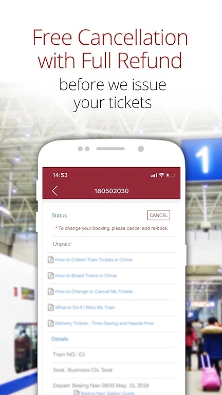 China Train Booking ��׿�� �����ͼ