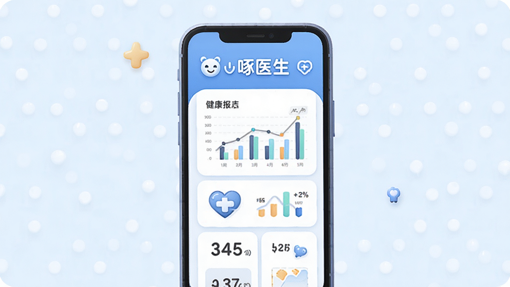 һ��չʾ����ҽ���������������ɹ��ܵĲ廭������Ϊ�ֻ���Ļ����ʾһ�ݴ���ͼ�������ݵĽ��������ĵ��������������Ű����룬���רҵ��࣬ϸ��Բ�󣬻��ʸɾ����޶���Ԫ��