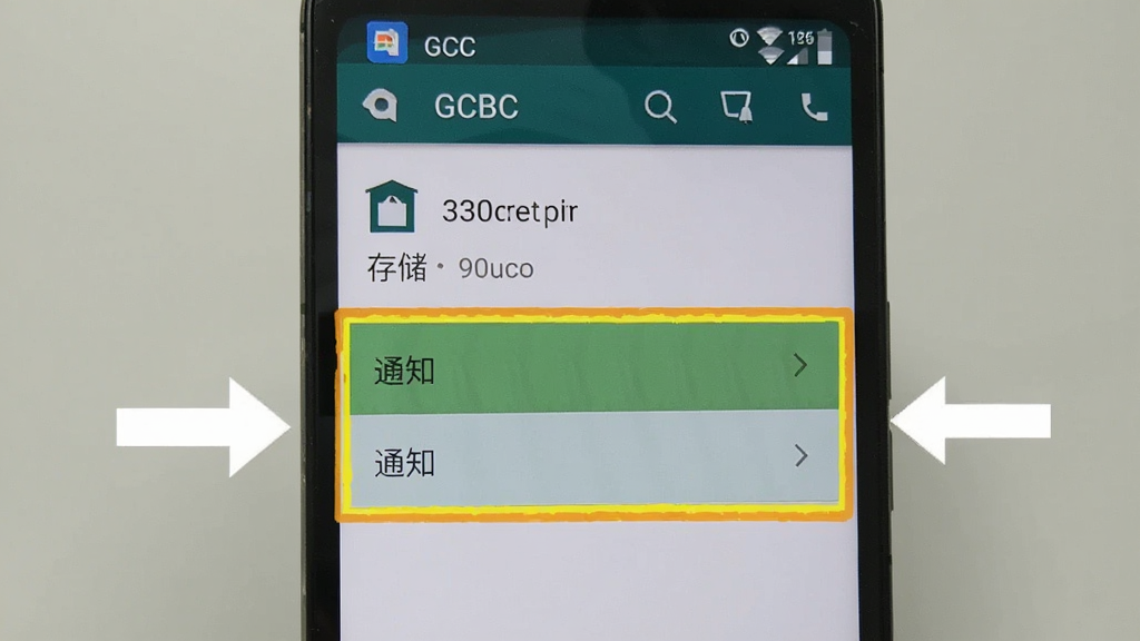 GCBC ��װȨ������ʾ��ͼ������չʾһ����׿�ֻ�����Ļ����ʾӦ��Ȩ�޹������棬������ע���洢���͡�֪ͨ������Ȩ��ѡ�����Ϊϵͳԭ����񣬱�����࣬�м�ͷָ�������������ɾ����޶���Ԫ��