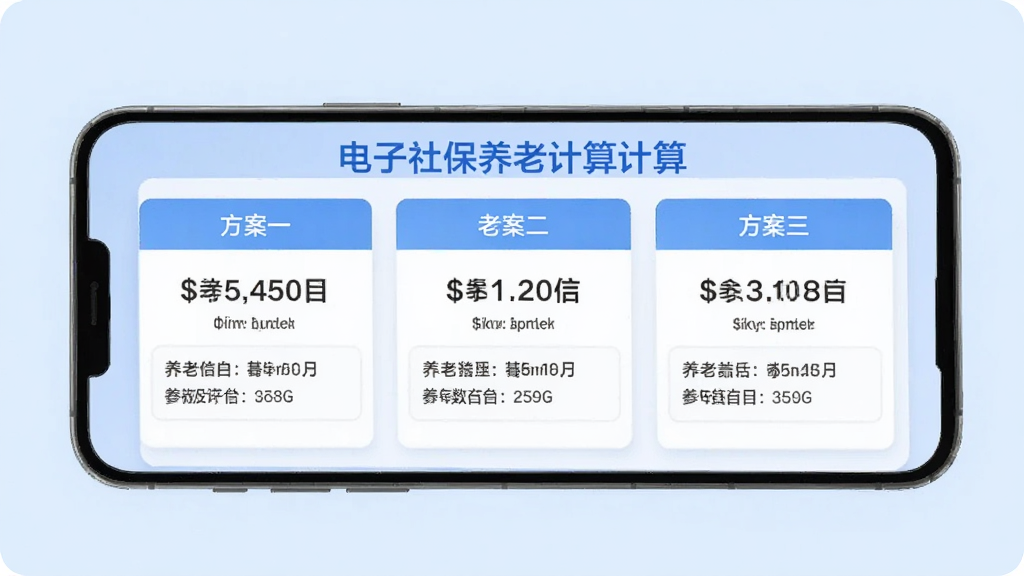 手机屏幕展示