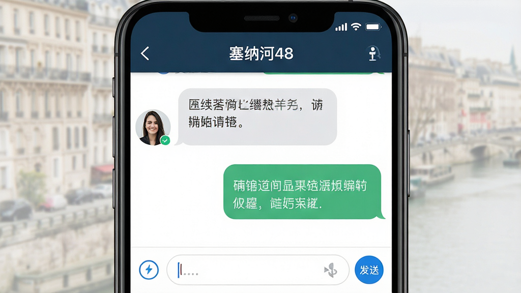 һ��չʾ�����ɺ�48��Ӧ��������������ͼ������Ϊ�ֻ���Ļ����Ļ����ʾһ��Ⱥ�ĶԻ����ڣ����Ϊ�Է�ͷ�����Ϣ���ݣ��Ҳ�Ϊ�Լ����͵���Ϣ���ݣ��ײ�Ϊ�����ͷ��Ͱ�ť������Ϊ���͵���������Ű档���Ϊ�ִ��罻Ӧ�ã�ϸ����������ɫ�������ԣ����������ɱ档�����������ɾ����޶���Ԫ�ء�